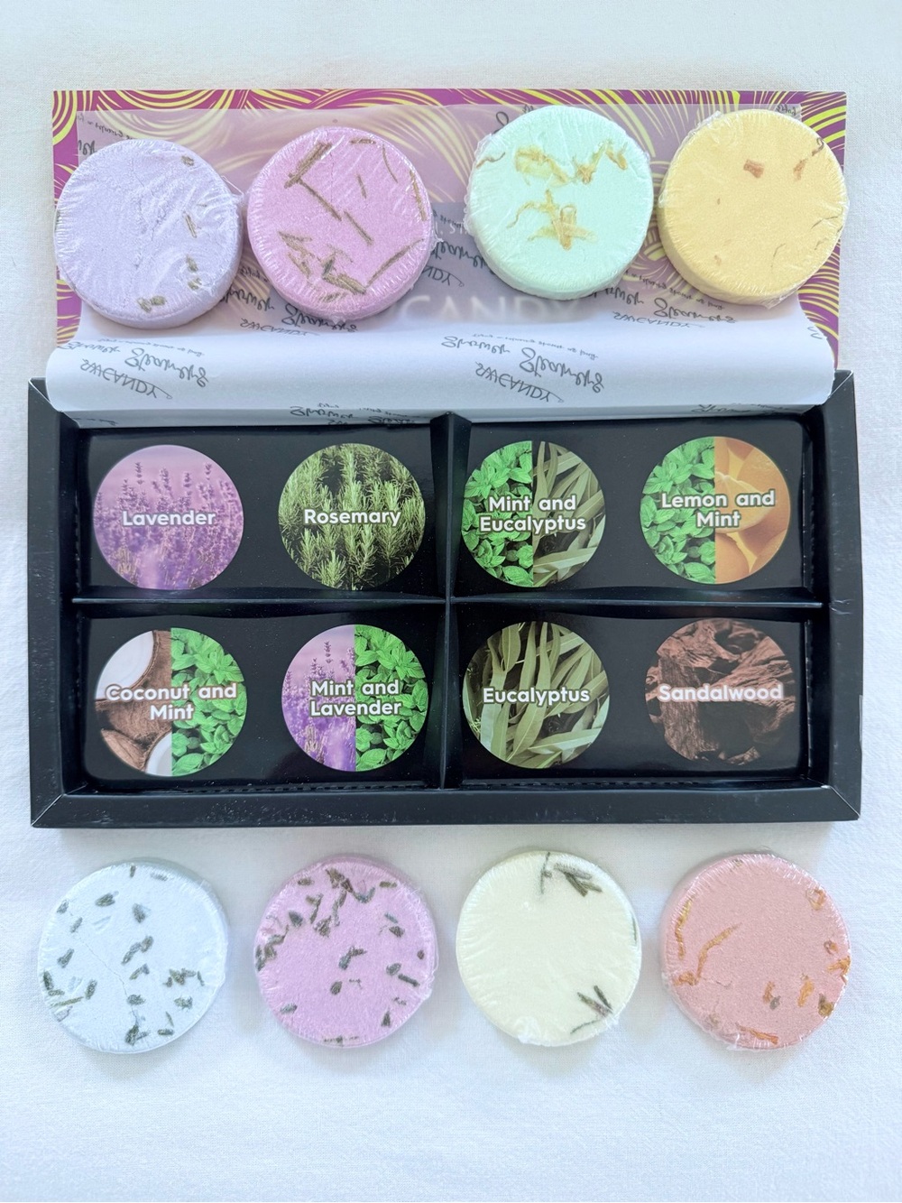 ✨ SWCANDY Shower Steamers 8pc Spa Gift Set Eucalyptus Lavender Mint ✨